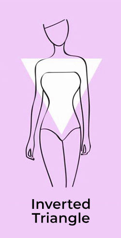 Women Body Type Inverted Triangle