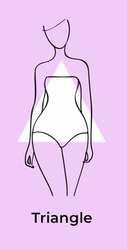 Women Body Type Triangle