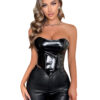 9 Pieces Plastic Bones Sexy Leather Corset